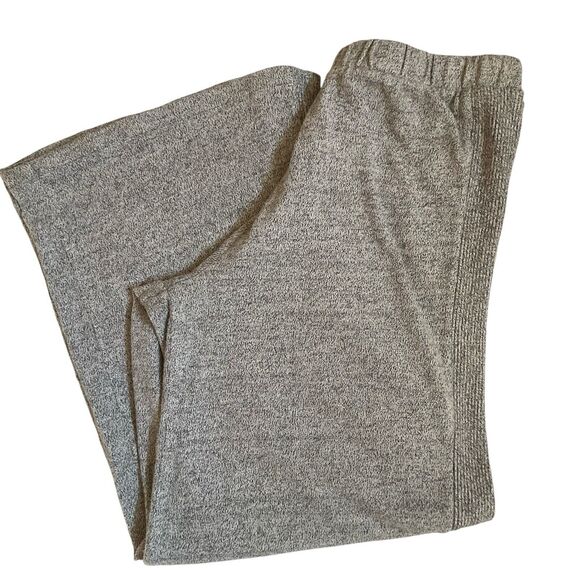 Banana Republic Pants Womens Gray Sweater Pant Wide Leg Pull On, Size M - Picture 2 of 15